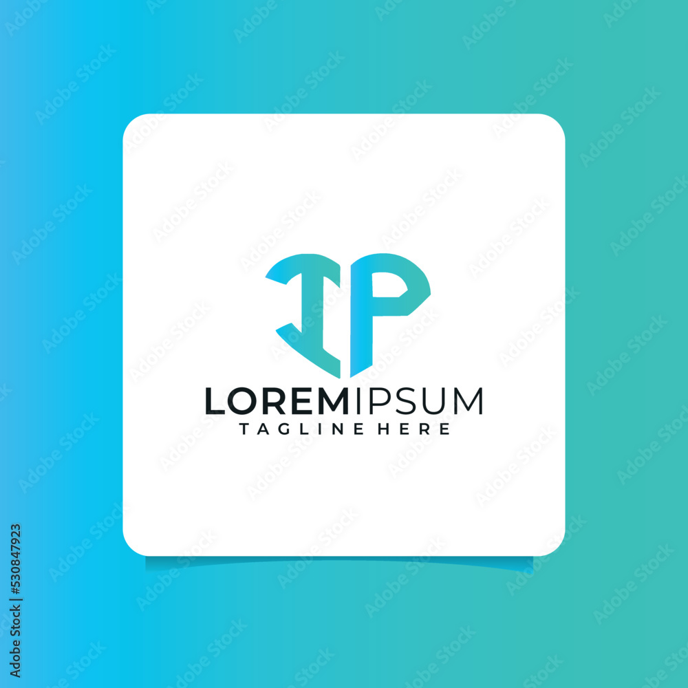 ip letter design for logo and icon.az typography for technology, business and real estate brand.az monogram logo.vector ip letter design for logo and icon.az typography for technology, business and real estate brand.az monogram logo.vector