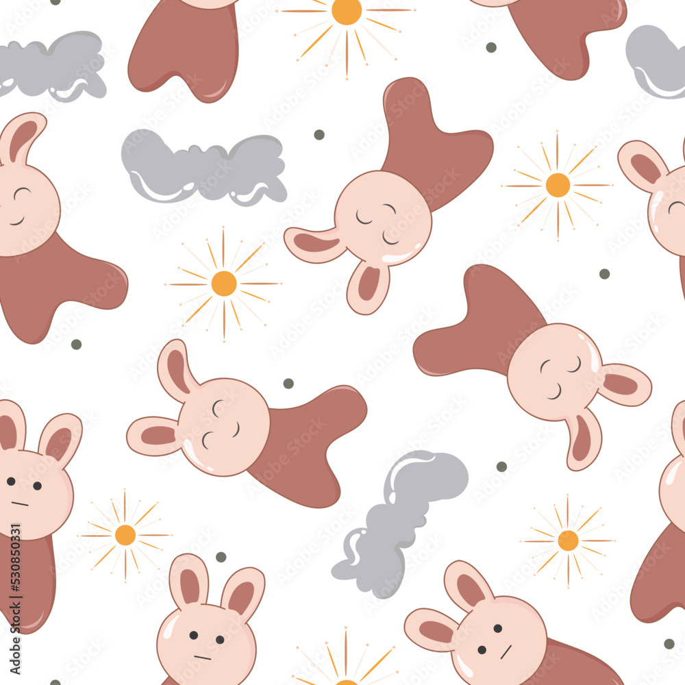 cute kids seamless pattern design cute kids seamless pattern design