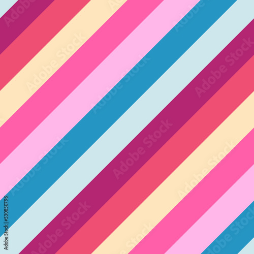 Free Download Vibrant Trendy Stripes Seamless Pattern - GFXLoad