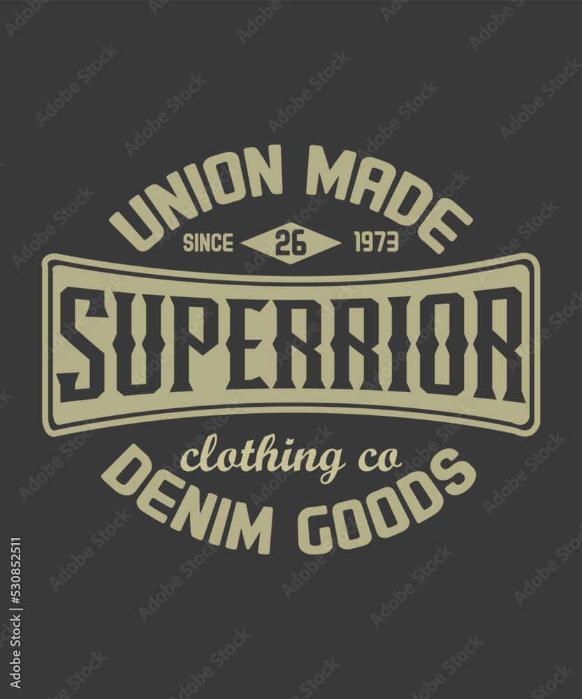 Fototapeta premium Union made since