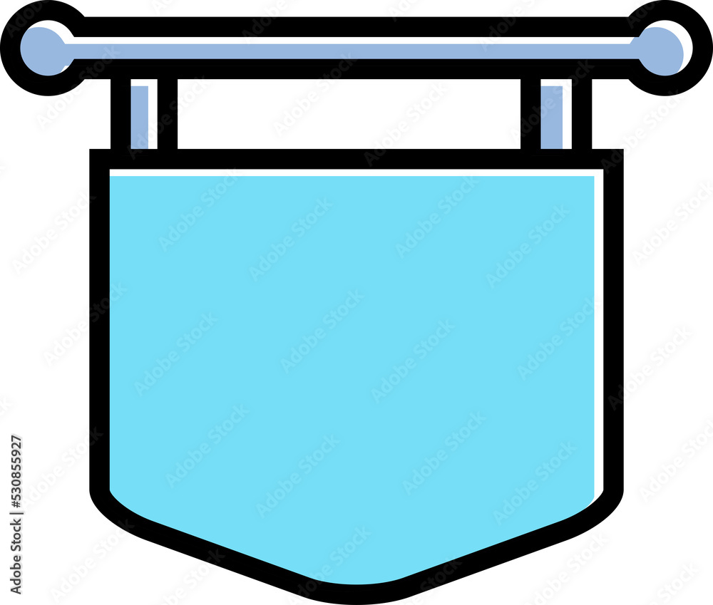 blue street signage and signpost icon illustration blue street signage and signpost icon illustration