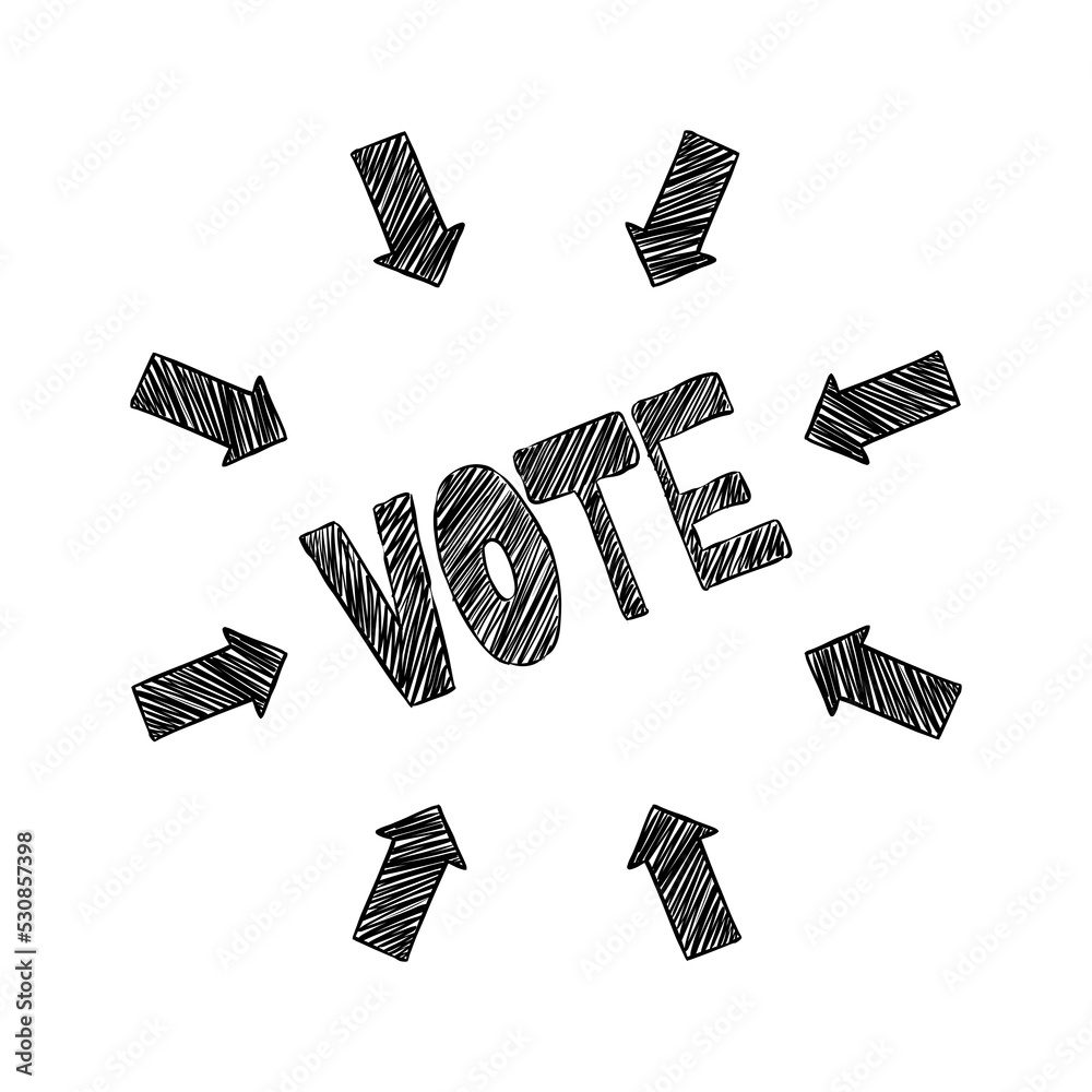 Ballot Box Voting Sketch Stock Illustration - Download Image Now - Voting,  Ballot Box, Drawing - Art Product - iStock