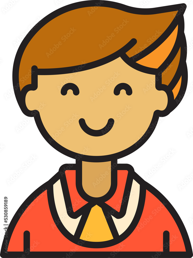 office worker or businessman character avatar illustration office worker or businessman character avatar illustration