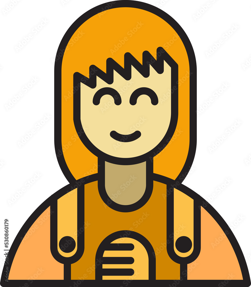 woman character avatar illustration woman character avatar illustration