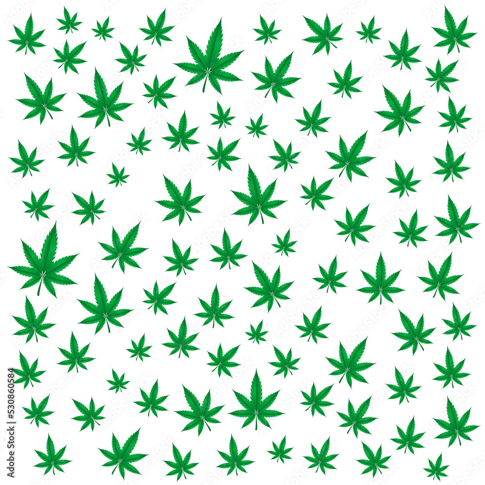 Marijuana leaf pattern cartoon background image. Marijuana leaf pattern cartoon background image.
