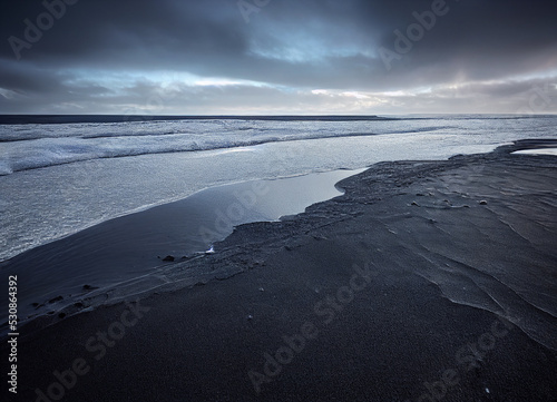 black sand beaches of Iceland