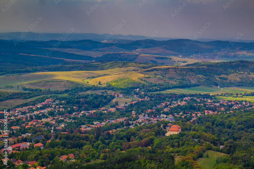 Fototapeta premium Landscape from Tower of Millenium