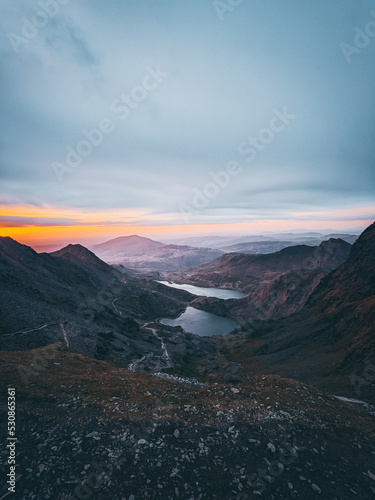 landscape with clouds