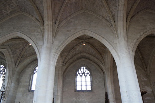 L'église Saint Pierre, de style gothique flamboyant, ville de Montdidier, département de la Somme, France