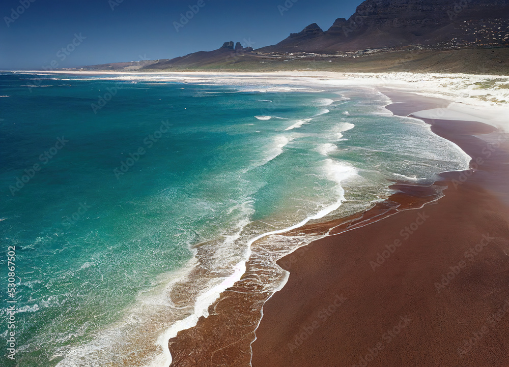 beaches on the cape of west Africa