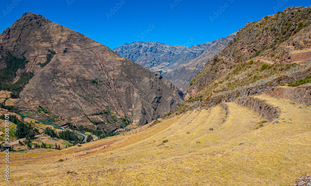 Sacred Valley at Pisac - Urubamba River - Peru