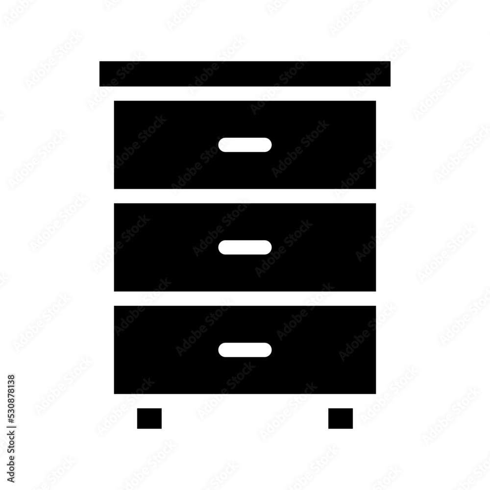 Desk icon. Furniture sign. vector illustration Desk icon. Furniture sign. vector illustration