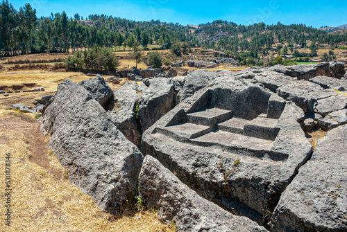 Inca Ruins near Cuzco - Peru
