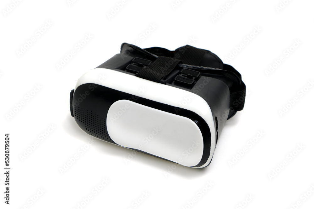 Fototapeta premium Virtual reality glasses on white background isolate.