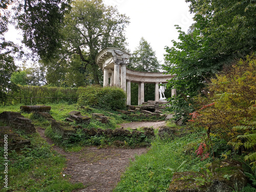 God Apollo in Pavlovsk park, Russia