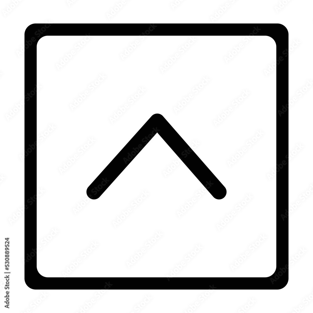 Ctrl Z key icon on white background. keyboard shortcut icon for your