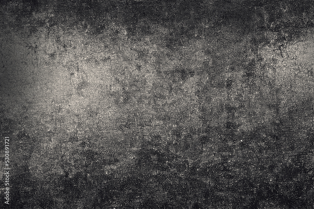 Fototapeta premium Old wall texture cement dark gray background, Abstract grey color, 3d illustration.