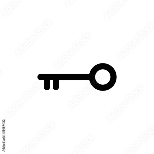 Key Icon Design Vector Template Illustration © Jafar