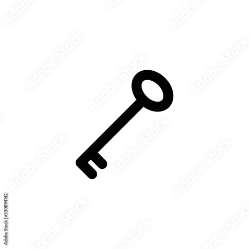 Key Icon Design Vector Template Illustration