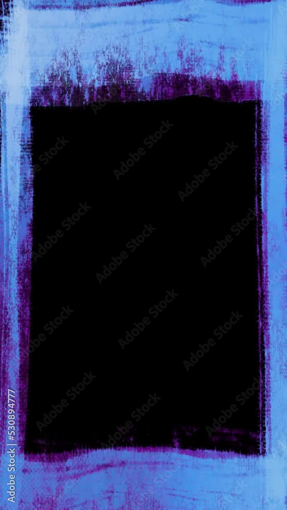An abstract vertical grunge border motion graphic background.