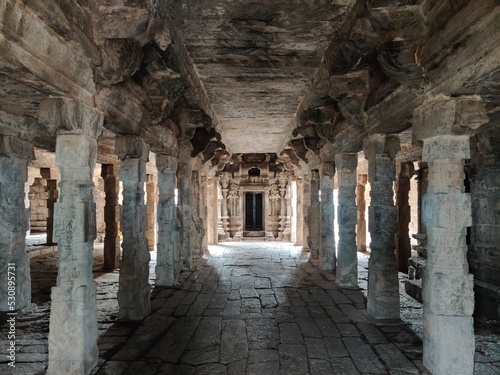 ruins of the city