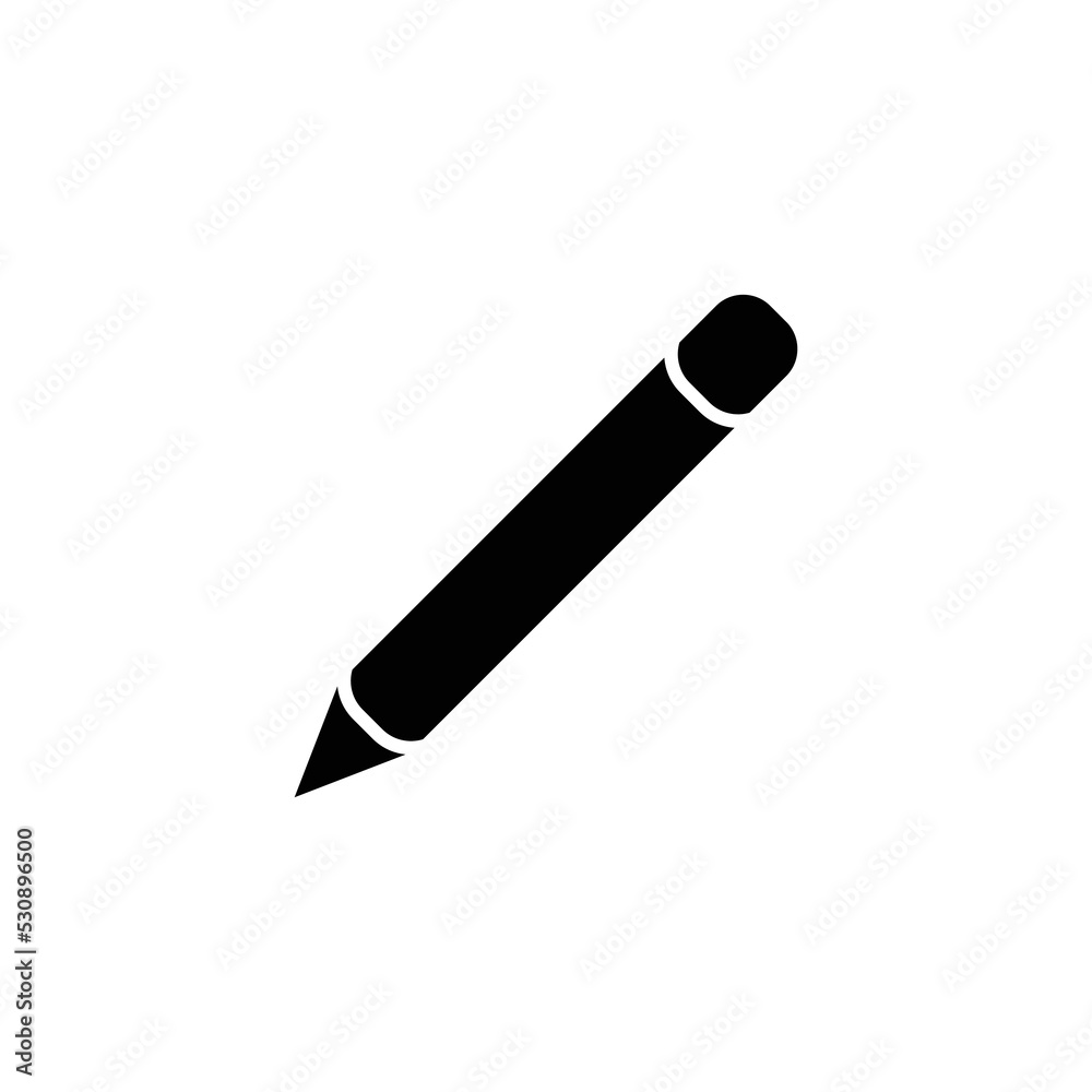 Pencil icon vector illustration
