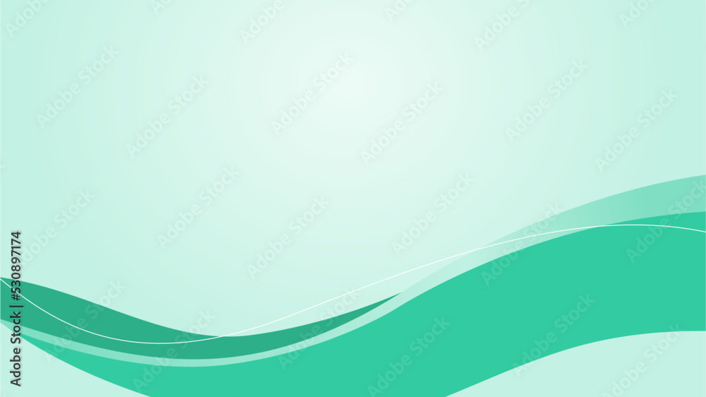 green background with curve ornament green background with curve ornament