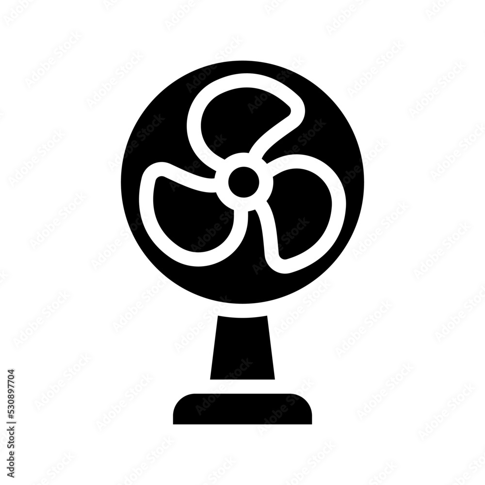 Fan icon. air cooler sign. vector illustration Fan icon. air cooler sign. vector illustration