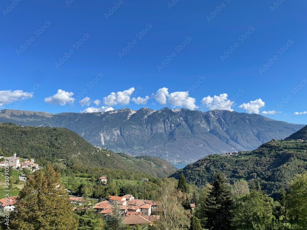 View at Monte Baldo, Lake Garda, Italy