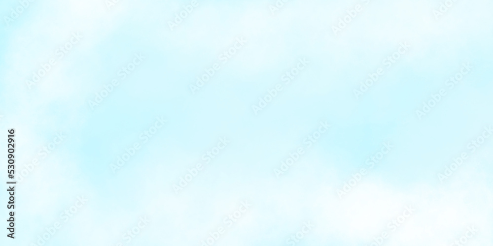 blue background with space cloud design abstract