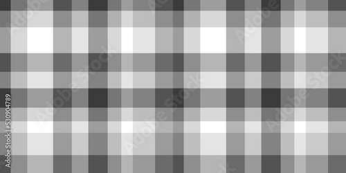 Seamless pattern. Checkered monochrome cloth texture