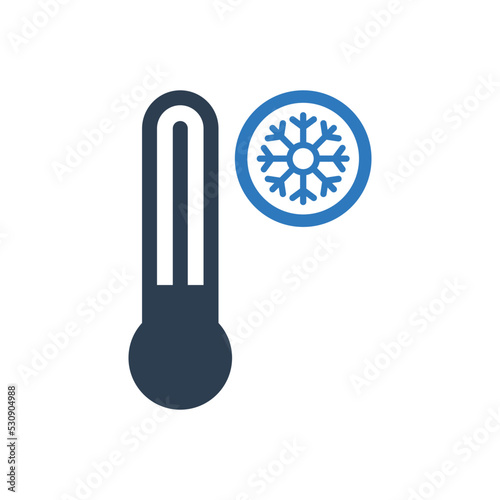 Cold Temperature Icon