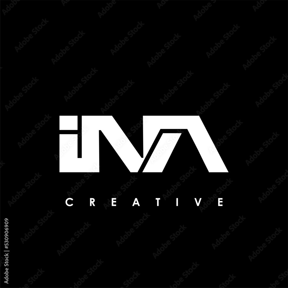 INA Letter Initial Logo Design Template Vector Illustration INA Letter Initial Logo Design Template Vector Illustration