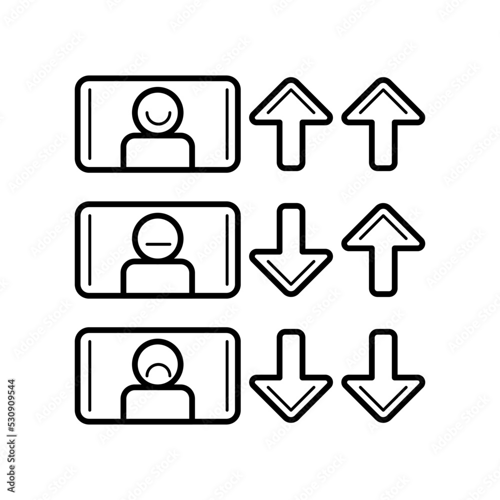 presidential candidate election ranking icon, choose the best for your country presidential candidate election ranking icon, choose the best for your country