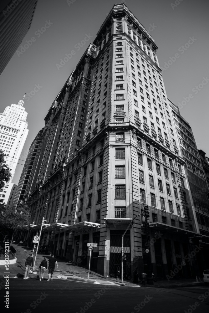 Fototapeta premium Beautiful street with a Beautiful building