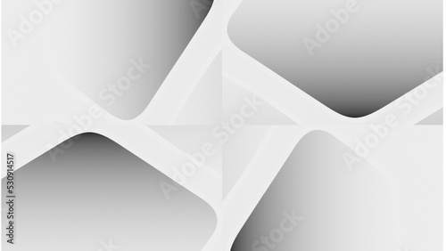 abstract white background geometric design of faint shapes and lines wallpaper pattern and vintage grunge background texture gray background monochrome black and white for brochure or web template