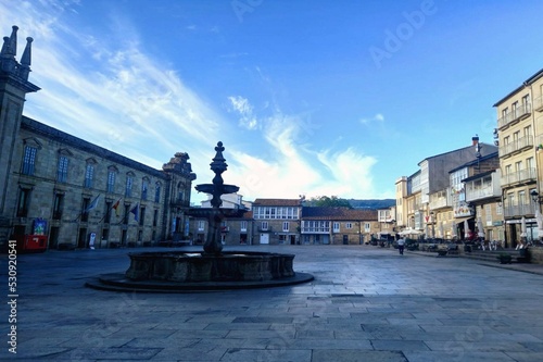 Centro histórico de Celanova, Galicia photo