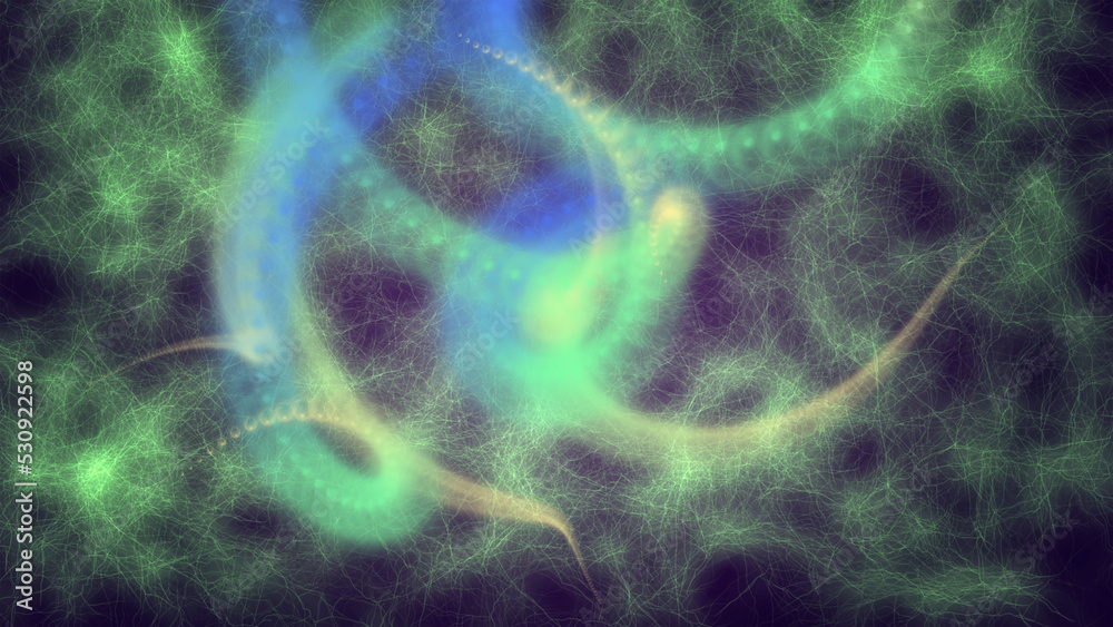 Abstract fantasy glowing multicolored background Abstract fantasy glowing multicolored background