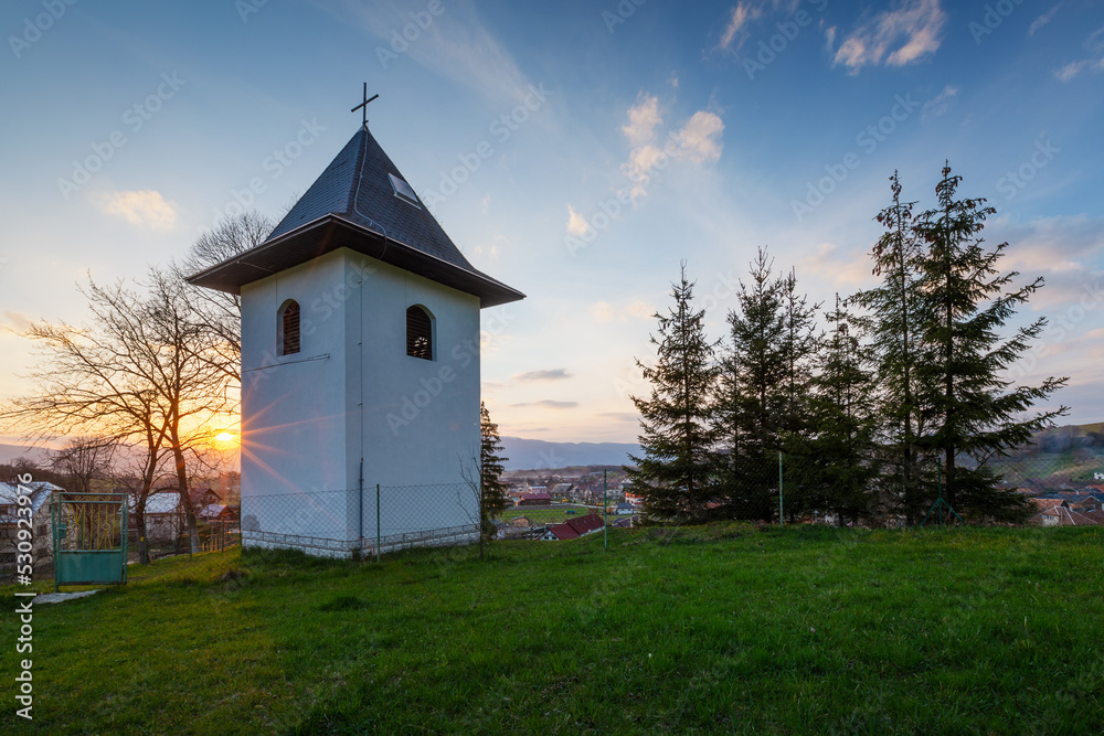 Historical bell tower in Bela-Dulice village, Slovakia. Historical bell tower in Bela-Dulice village, Slovakia.