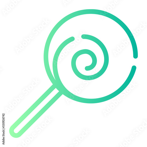 lollipop gradient icon