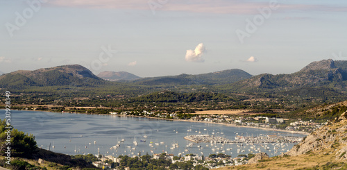 Port de Pollença is the most northerly town in Majorca, Spain. photo