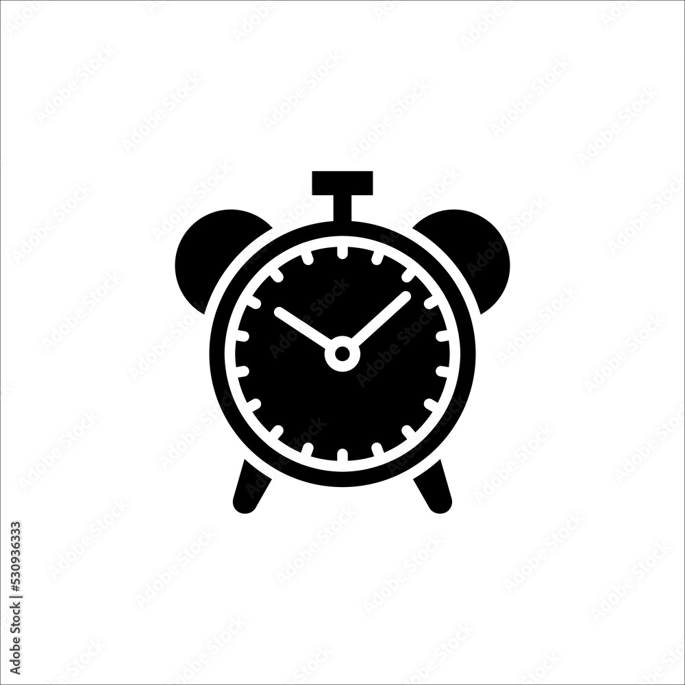 alarm ring signal icon vector. alarm clock vector icon isolated on white background, simple line outline style alarm ring signal icon vector. alarm clock vector icon isolated on white background, simple line outline style