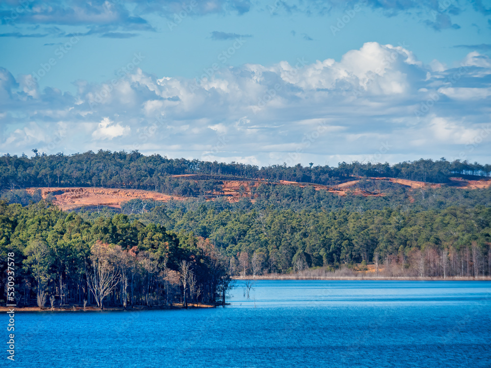 The North Dandalup Dam is part of Perth's Integrated Water Supply Scheme operated by. Water Corporation. It is one of 15 dams built since the 1920s.