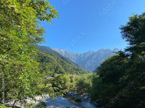 Sky and Mountains photo