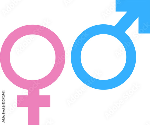 Gender Sign Symbol Icon Vector Illustration.eps