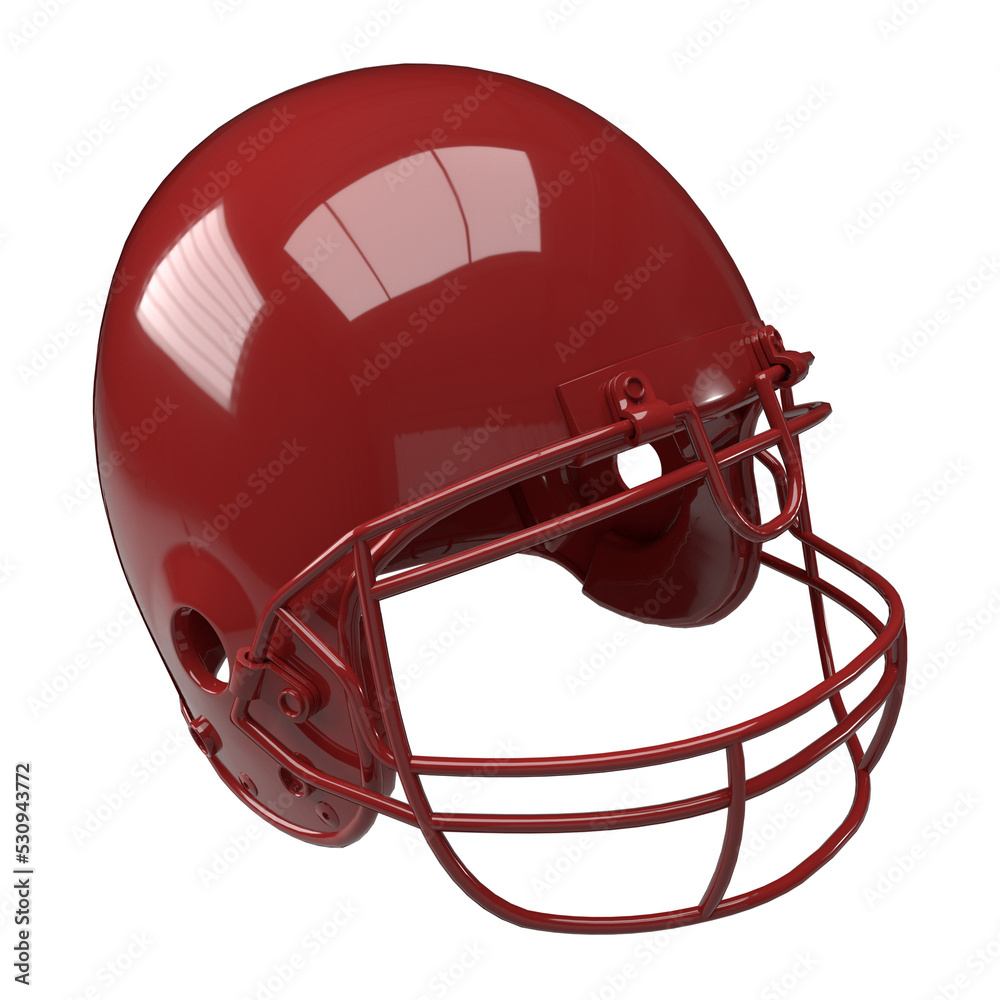 Fototapeta premium 3d baseball helmet equipment