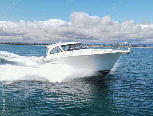 Riviera luxury sports yacht © Ciaron