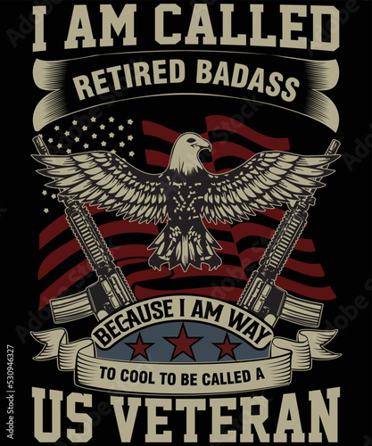 Veteran T Shirt Design