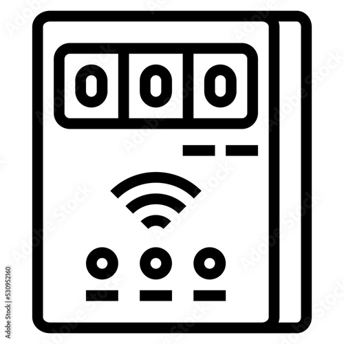 smart meter icon