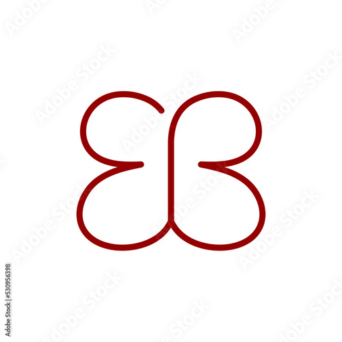 Photography e and b initials